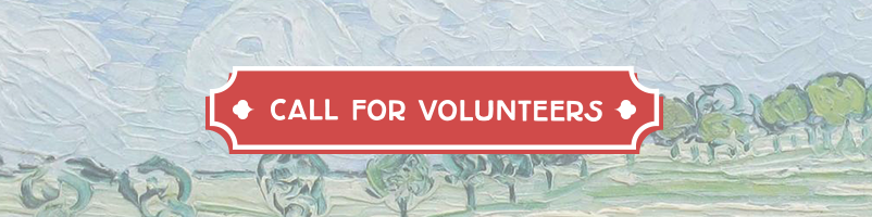 call for volunteers - oproep voor vrijwilligers